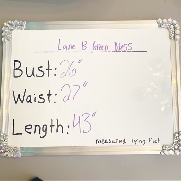 Lane Bryant Green Knit Ribbed Sheath Work Wedding Guest Dress Size 26/28 - Picture 10 of 10